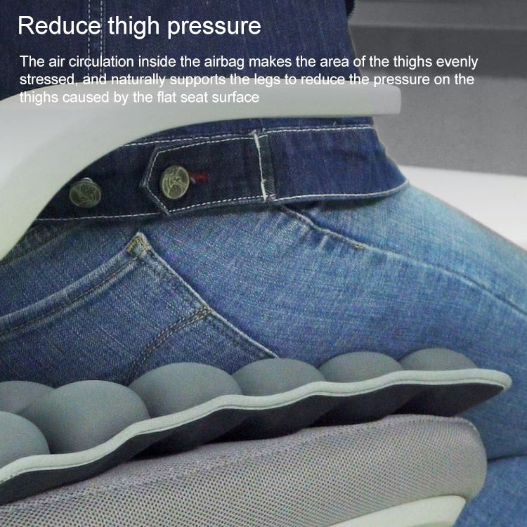 Air Cushion 3D Airbag Breathable Office Beautiful Buttocks Cushion Decompression Massage Cushion(Water Dual-Use Black Cushion) - Cushions & Pillows by PMC TechLife | Online Shopping South Africa | PMC TechLife | Buy Now Pay Later Mobicred