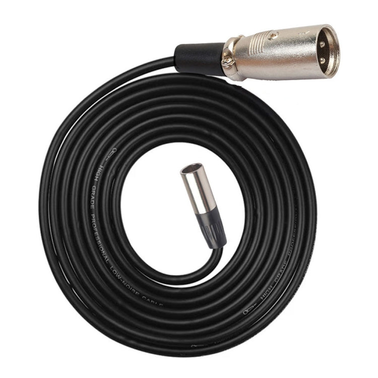 Xlrmini Caron Male To Mini Male Balancing Cable For 48V Sound Card Microphone Audio Cable, Length:5m - Microphone Audio Cable & Connector by PMC Jewellery | Online Shopping South Africa | PMC Jewellery | Buy Now Pay Later Mobicred