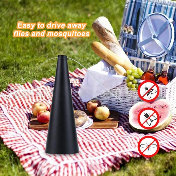 Multifunctional Fan Blade Automatic Fly Catcher Mosquito Repellent Fan, Size: 9x9x25cm(Black) - Other by PMC Jewellery | Online Shopping South Africa | PMC Jewellery | Buy Now Pay Later Mobicred