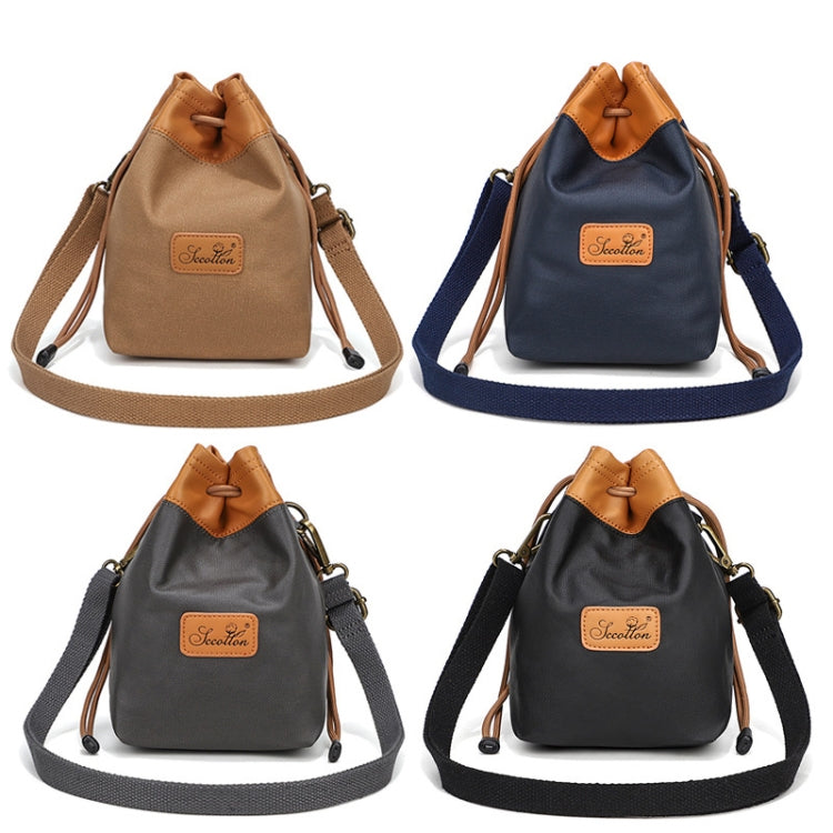 S.C.COTTON Camera Lens Protection Bag Liner Bag Waterproof Camera Storage Bag, Size: S(Khaki) - Soft Bag by S.C.COTTON | Online Shopping South Africa | PMC TechLife | Buy Now Pay Later Mobicred