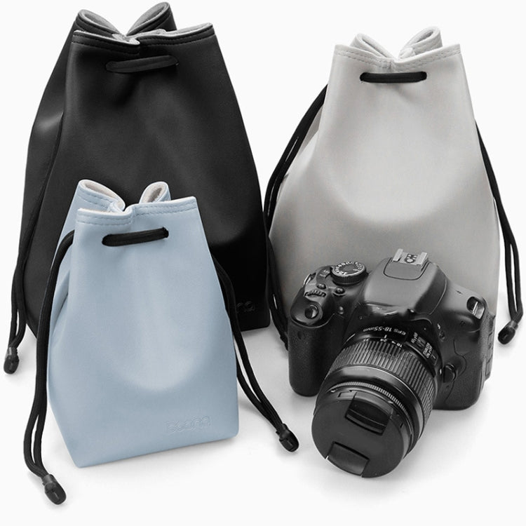 Baona Camera Bag Lens Drawstring Pouch, Size: Medium(Blue) - free shipping - PMC TechLife - Order now!