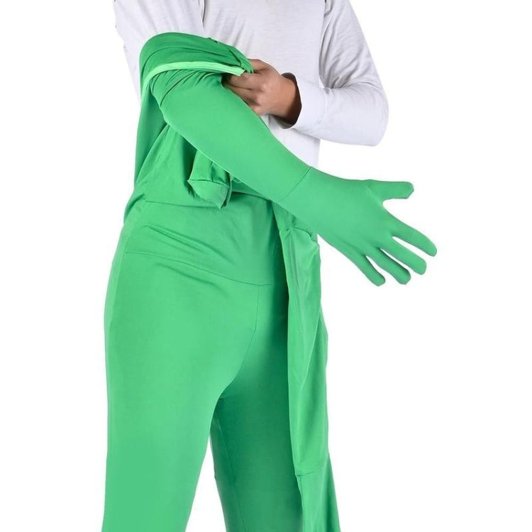Photo Stretchy Body Green Screen Suit Video Chroma Key Tight Suit, Size: 170cm(Green Split) - Other by PMC TechLife | Online Shopping South Africa | PMC TechLife | Buy Now Pay Later Mobicred