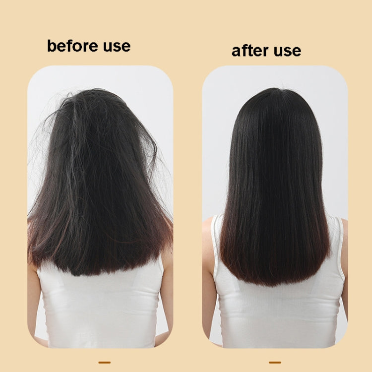 ZF-888 60W Dual-Purpose Splint Electric Curling Comb For Straight Hair And Curly Hair EU Plug(White) - free shipping - PMC TechLife - Order now!