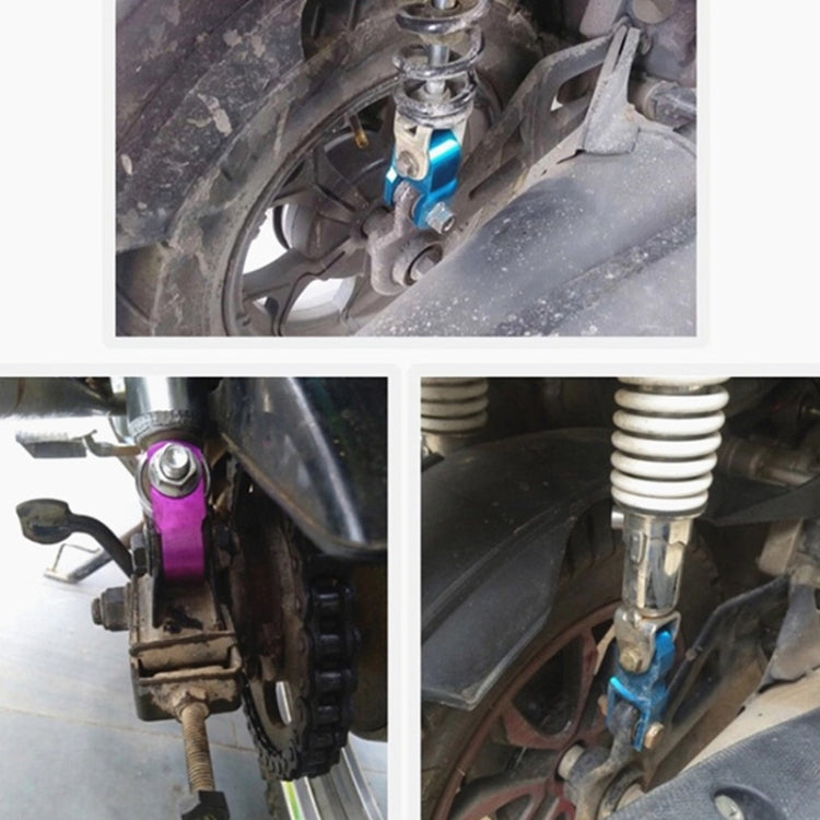 2 Pairs Shock Absorber Extender Height Extension for Motorcycle, Size: Large(Yellow) - Replacement Parts by PMc TechLife | Online Shopping South Africa | PMc TechLife | Buy Now Pay Later Mobicred