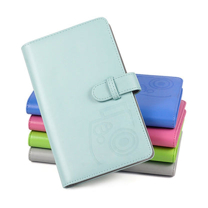 96 Photos Album PU Leather Storage Clip Card Holder Books(Gray) - Photo Albums & Photo Frames by PMC Jewellery | Online Shopping South Africa | PMC Jewellery