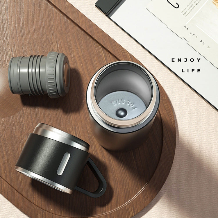 500ml 304 Stainless Steel Thermos Cup Portable Business Tea Cup,Spec: Gift Box Set(Silver) - Vacuum Thermoses & Cups by PMC TechLife | Online Shopping South Africa | PMC TechLife | Buy Now Pay Later Mobicred