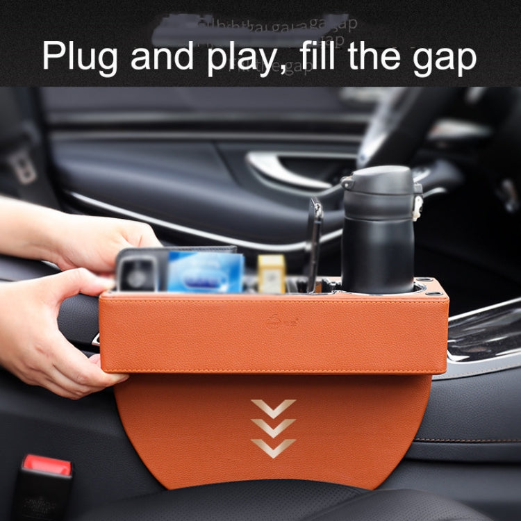 SUSISUN SNH010 Car Seat Gap Storage Box, Style:Positive Drive(Brown) - free shipping - PMC TechLife - Order now!