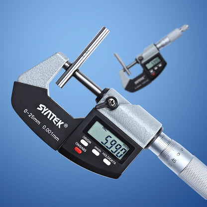 Digital Display Outer Diameter Micrometer 0.001mm High Precision Electronic Spiral Micrometer Thickness Gauge, Model:75-100mm - Coating Thickness Gauge by PMC Jewellery | Online Shopping South Africa | PMC Jewellery | Buy Now Pay Later Mobicred