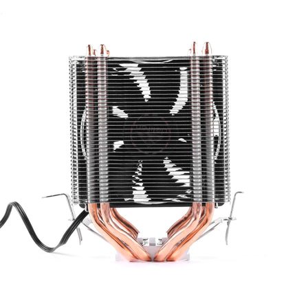 Desktop Computer 6 Copper Tube CPU Radiator Super Quiet Without Light 3-pin Single Fan - Fan Cooling by PMC Jewellery | Online Shopping South Africa | PMC Jewellery | Buy Now Pay Later Mobicred