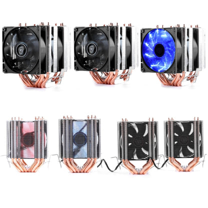 Desktop Computer 6 Copper Tube CPU Radiator Super Quiet Without Light 3-pin Single Fan - Fan Cooling by PMC Jewellery | Online Shopping South Africa | PMC Jewellery | Buy Now Pay Later Mobicred