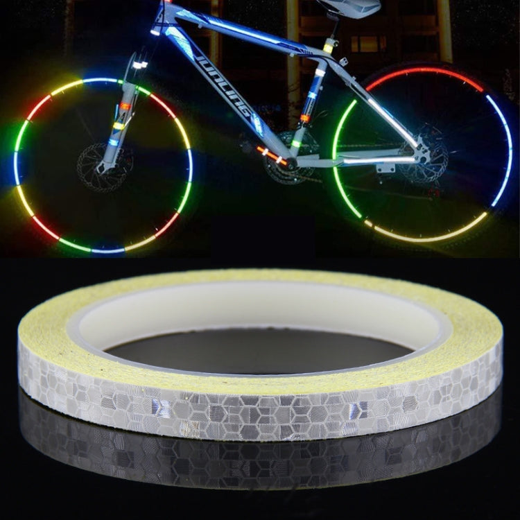 3 Rolls Bicycle Mountain Bike Motorcycle Sticker Car Contour Reflective Sticker Night Riding Reflective Sticker 1 x 800cm(White) - Decorative Accessories by PMC TechLife | Online Shopping South Africa | PMC TechLife | Buy Now Pay Later Mobicred