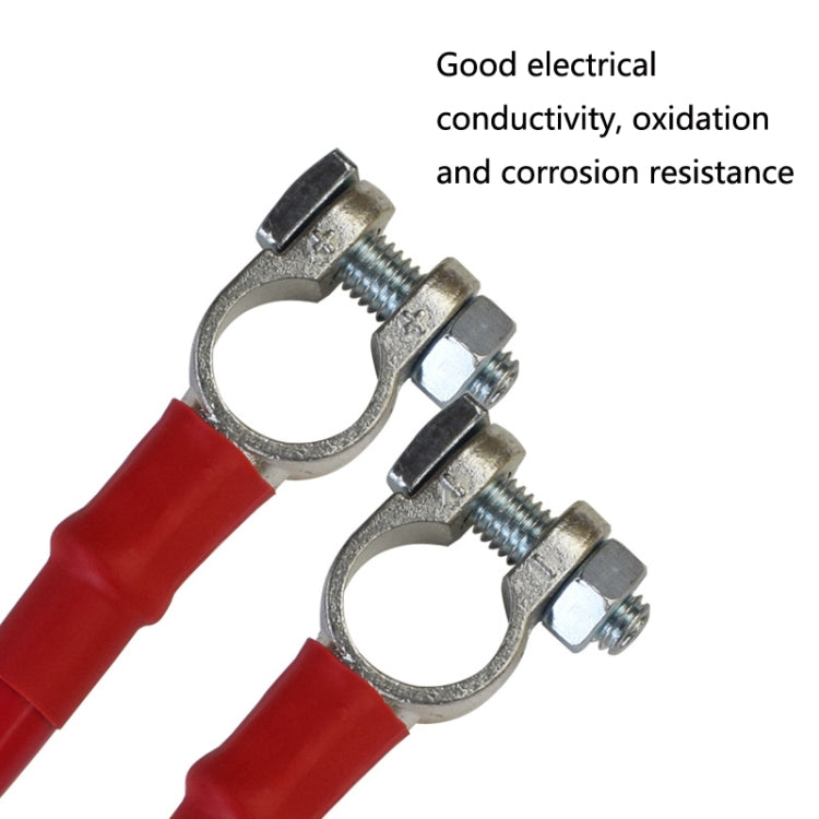 GSA-001 Car Ground Wire Battery Pile Head  Extension Cord Battery Connection Line 50cm(Positive) - Booster Cable & Clip by PMC TechLife | Online Shopping South Africa | PMC TechLife | Buy Now Pay Later Mobicred
