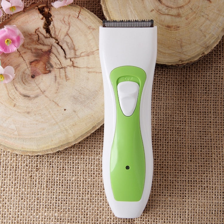 Hair Clipper Rechargeable Electric Clippers Haircut Tools For Children(Green and White) - free shipping - PMC TechLife - Order now!