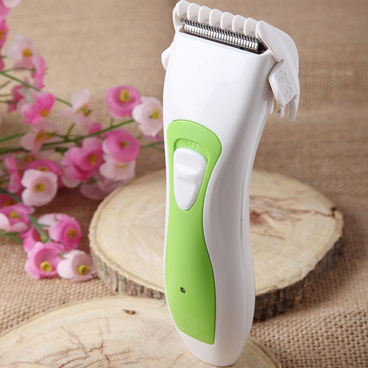 Hair Clipper Rechargeable Electric Clippers Haircut Tools For Children(Green and White) - free shipping - PMC TechLife - Order now!