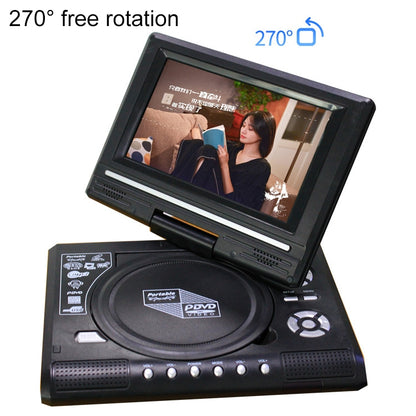 7.8 inch Portable DVD with TV Player, Support SD / MMC Card / Game Function / USB Port(US Plug) - DVD & LCD Player by PMC Jewellery | Online Shopping South Africa | PMC Jewellery | Buy Now Pay Later Mobicred