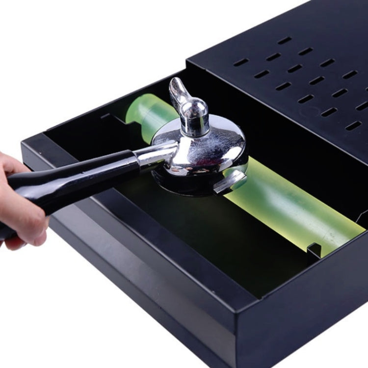 Stainless Steel Drawer Type Coffee Grounds Box Coffee Machine Supporting Equipment(Red) - free shipping - PMC TechLife - Order now!