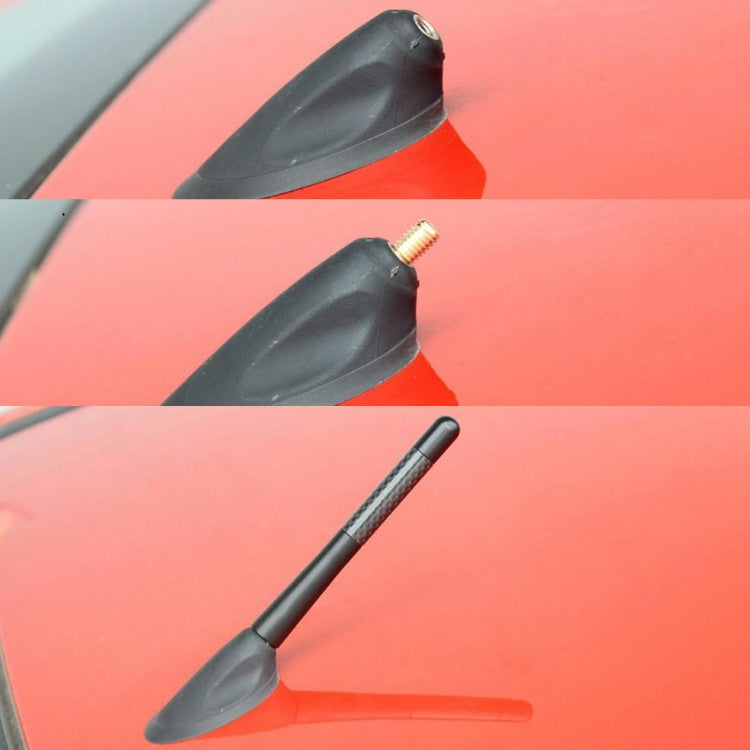 5 PCS Aluminum Alloy Carbon Brazing Antenna Car Decoration Beautiful Antenna Car Roof Antenna Modification(Blue) - Aerials by PMC TechLife | Online Shopping South Africa | PMC TechLife | Buy Now Pay Later Mobicred