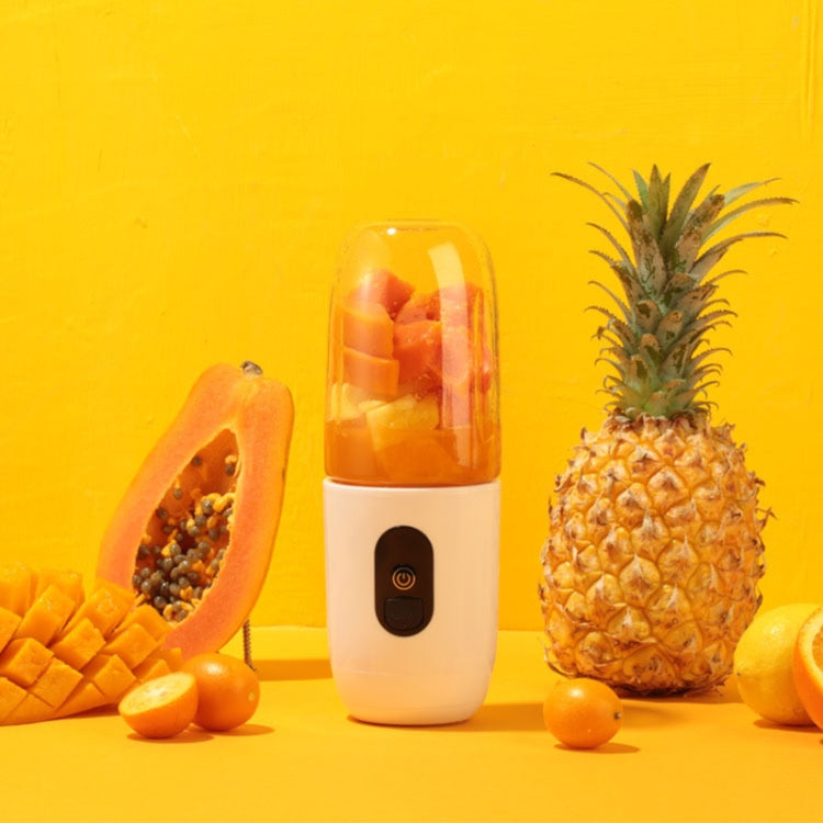 Mingdian Portable USB Rechargeable Juicer Mini Juice Cup(White) - free shipping - PMC TechLife - Order now!