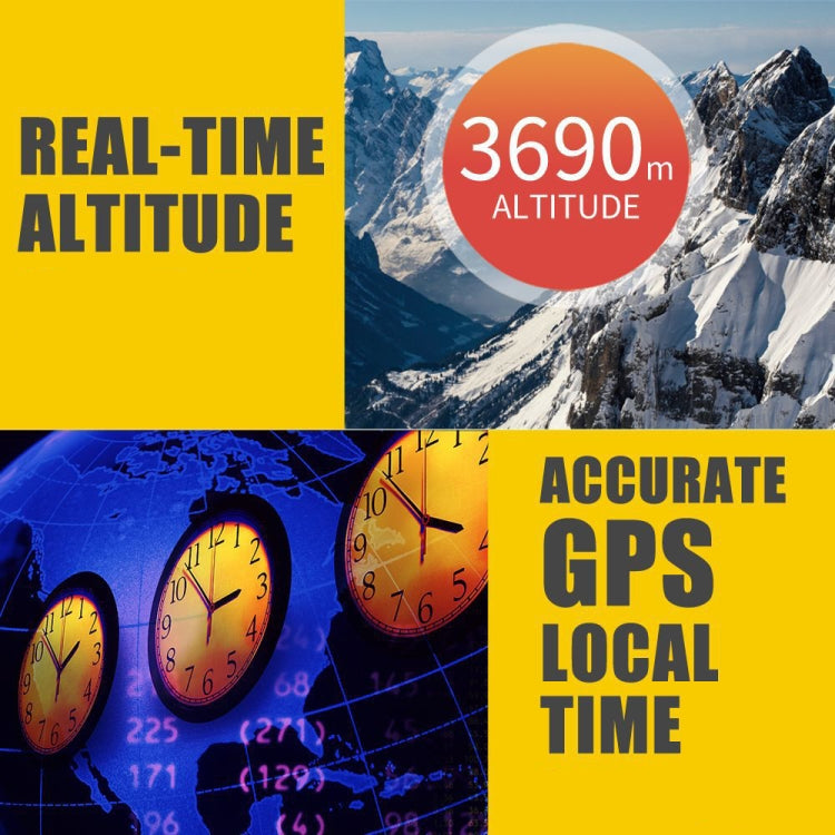 Kingneed C90 5.5inch HUD Car Head-up Display GPS Car Universal Mileage Speed Meter Speeding Alarm / GPS Satellite Speed Measurement(Black) - free shipping - PMC TechLife - Order now!