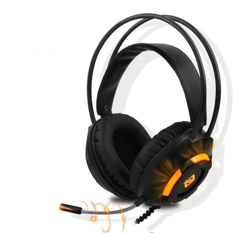 Ajazz AX120 7.1-channel Computer Head-mounted Gaming Headset Listening and Distinguishing Position Super Bass with Microphone(Black) - Multimedia Headset by Ajazz | Online Shopping South Africa | PMC Jewellery | Buy Now Pay Later Mobicred