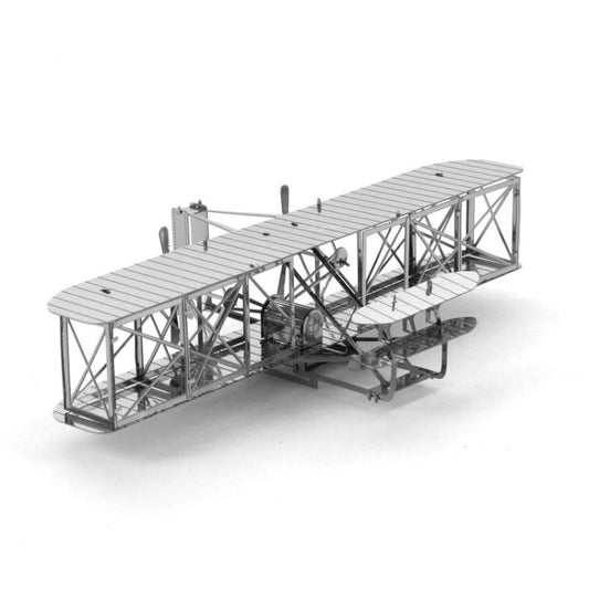 3 PCS 3D Metal Assembly Model DIY Puzzle, Style: Wright Brothers Aircraft - Puzzle Toys by PMC Jewellery | Online Shopping South Africa | PMC Jewellery