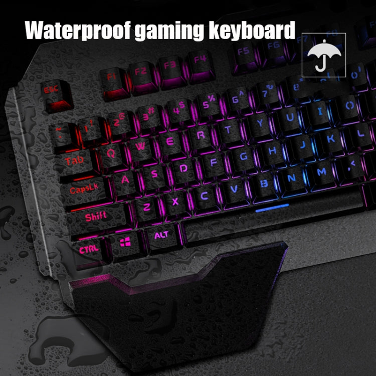 K680 RGB Rechargeable Gaming Wireless Keyboard and Mouse Set(Black) - Wireless Keyboard by PMC Jewellery | Online Shopping South Africa | PMC Jewellery | Buy Now Pay Later Mobicred