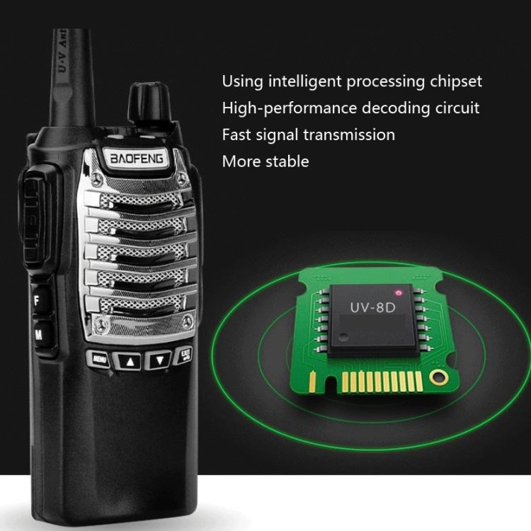 Baofeng UV-8D 8W High-power Dual-transmit Button Multifunctional Walkie-talkie, Plug Specifications:AU Plug - free shipping - PMC Jewellery - Order now!
