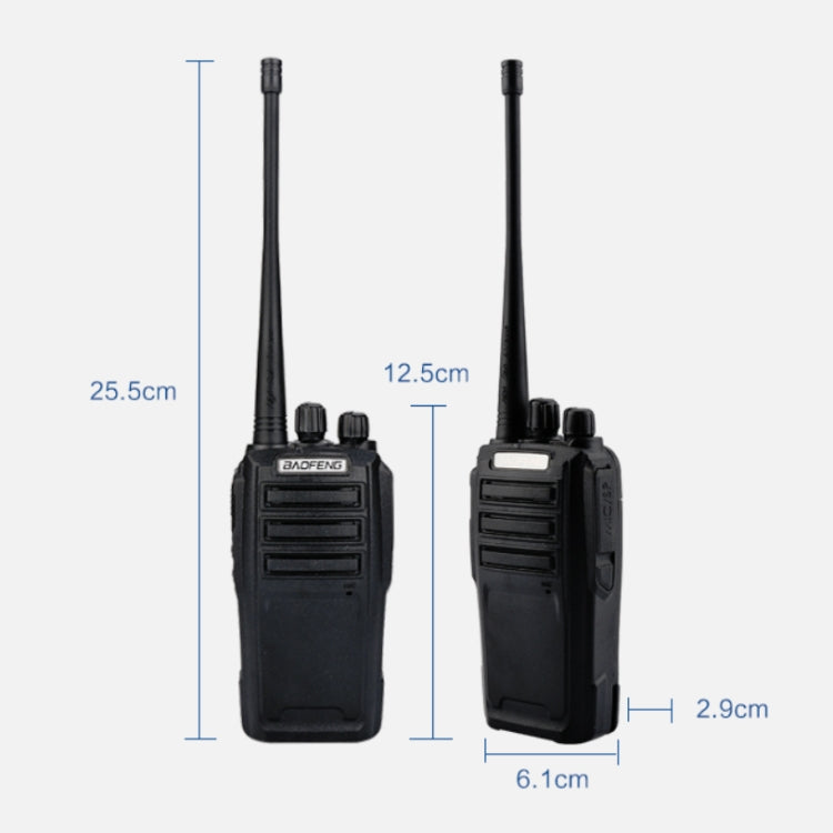 Baofeng BF-UV6D Civil Hotel Outdoor Construction Site Mobile High-power Walkie-talkie, Plug Specifications:UK Plug - free shipping - PMC Jewellery - Order now!