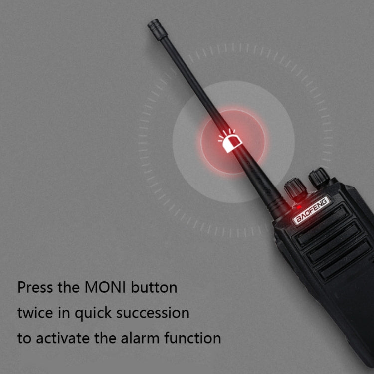 Baofeng BF-UV6D Civil Hotel Outdoor Construction Site Mobile High-power Walkie-talkie, Plug Specifications:UK Plug - free shipping - PMC Jewellery - Order now!