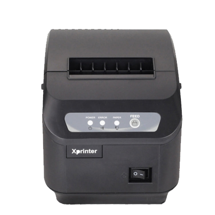 Xprinter XP-Q200II Thermal Small Receipt Printer Catering And Kitchen Receipt Printer 80mm Cutter, Interface Type:USB COM Interface(US Plug) - Printer by Xprinter | Online Shopping South Africa | PMC Jewellery | Buy Now Pay Later Mobicred