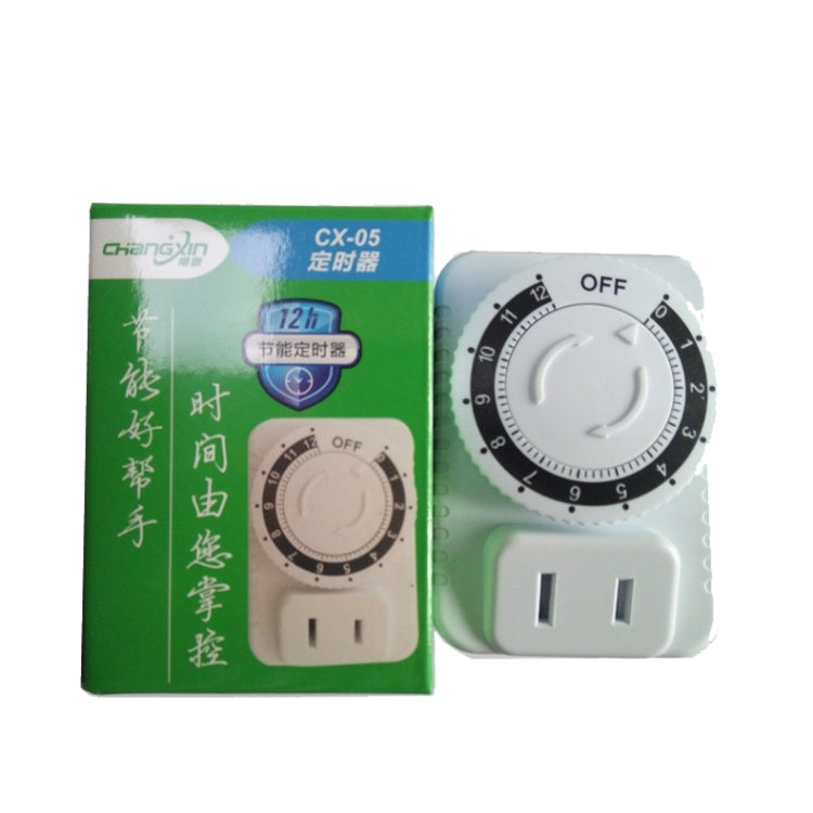 2 PCS ChangXin Electric Vehicle Timer Charger Mechanical Timer Socket Countdown Off Timer Socket(CX-05 110V) - Battery Charger by ChangXin | Online Shopping South Africa | PMC Jewellery | Buy Now Pay Later Mobicred