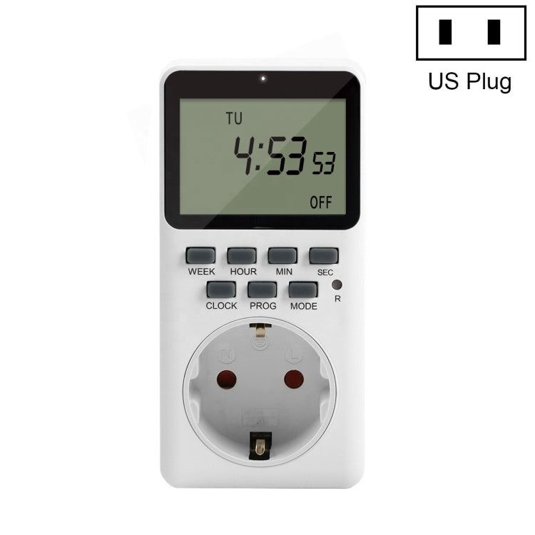 Charging Smart Switch Timing Socket(US Plug -110V 60Hz 15A) - Smart Socket by PMC Jewellery | Online Shopping South Africa | PMC Jewellery | Buy Now Pay Later Mobicred