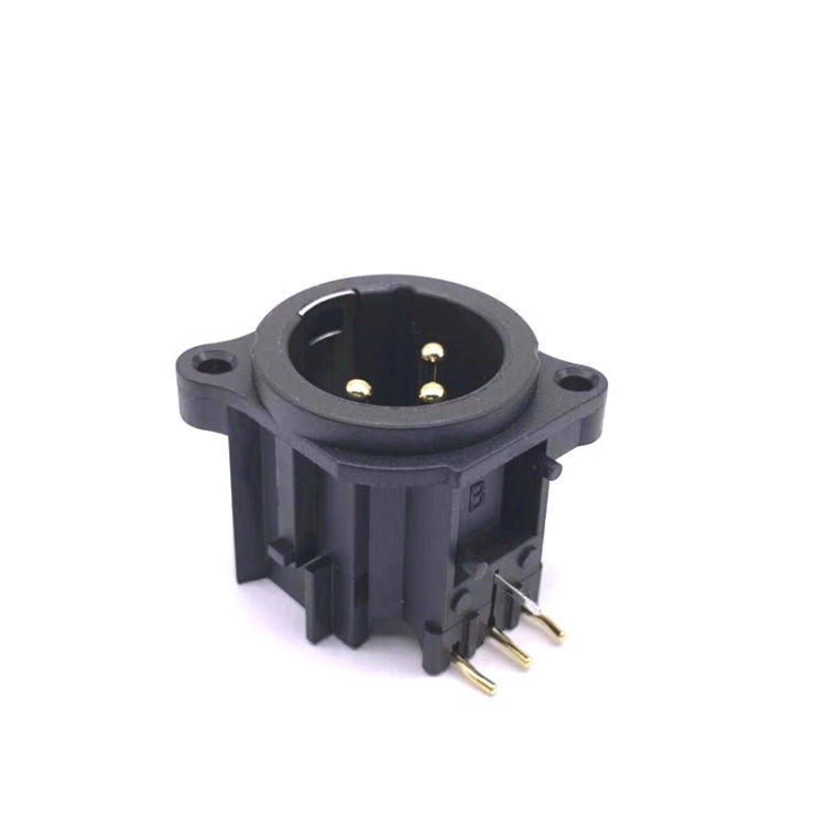 20 PCS Three-core XLR Socket Balanced Audio Card Dragon Socket Male and Female Socket(Male Socket) - free shipping - PMC Jewellery - Order now!