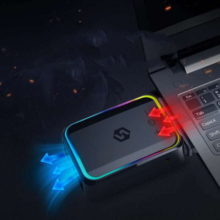 Suohuang Computer Notebook Exhaust Radiator Side Suction Fan Machine for Lenovo/ASUS/Dell laptops, Style:Colorful-220V Intelligent Constant Temperature, CN Plug - Cooling Pads by PMC Jewellery | Online Shopping South Africa | PMC Jewellery | Buy Now Pay Later Mobicred