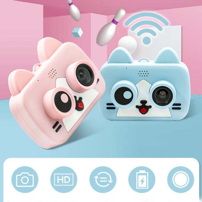 12MP 2.0 inch IPS High-definition Screen WiFi Cute Cartoon Fun Children Photography Digital Camera(Sky Blue) - Children Cameras by PMC Jewellery | Online Shopping South Africa | PMC Jewellery | Buy Now Pay Later Mobicred