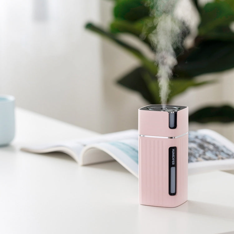 Humidifier USB Office Home Car Mute Portable Colorful Air Purifier(Pink) - Air Purifier by PMC TechLife | Online Shopping South Africa | PMC TechLife | Buy Now Pay Later Mobicred