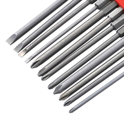 12 PCS / Set Screwdriver Bit With Magnetic S2 Alloy Steel Electric Screwdriver, Specification:6 - Drill & Drill Bits by PMC Jewellery | Online Shopping South Africa | PMC Jewellery | Buy Now Pay Later Mobicred