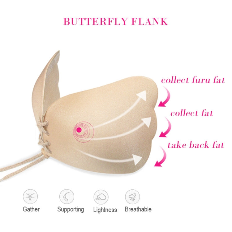 Women Self-Adhesive Strapless Bandage Blackless Solid Bra Silicone Underwear Invisible Bra, Size:XL(T Black) - free shipping - PMC TechLife - Order now!