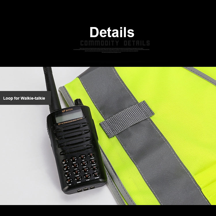 Multi-pockets Safety Vest Reflective Workwear Clothing, Size:L-Chest 118cm(Orange) - Reflective Safety Clothing by PMC Jewellery | Online Shopping South Africa | PMC Jewellery | Buy Now Pay Later Mobicred