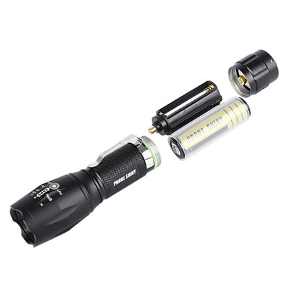 T02 Pen Clip Mini Flashlight T6 Telescopic Zoom Led Flashlight Outdoor Waterproof Long Shot Glare Flashlight - Mini Flashlight by PMC Jewellery | Online Shopping South Africa | PMC Jewellery