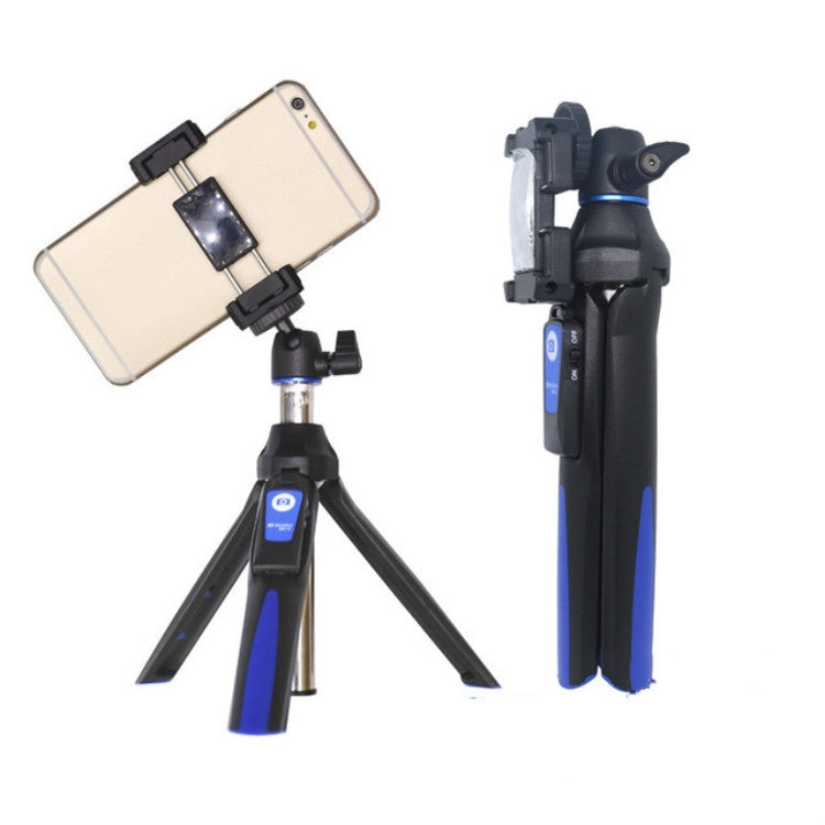 Benro MK10 Mobile Phone Live Bluetooth Remote Control Selfie Stick Tripod(Blue) - Selfie Sticks by PMC Jewellery | Online Shopping South Africa | PMC Jewellery | Buy Now Pay Later Mobicred