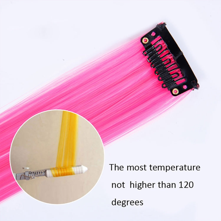 10 PCS Chemical Fiber Wig One-Step Gradient Color Single Card Wig, Stretched Length:24inches(36#) - free shipping - PMC TechLife - Order now!