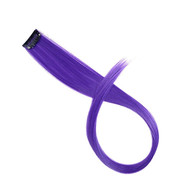 10 PCS Chemical Fiber Wig One-Step Gradient Color Single Card Wig, Stretched Length:24inches(54#) - free shipping - PMC TechLife - Order now!