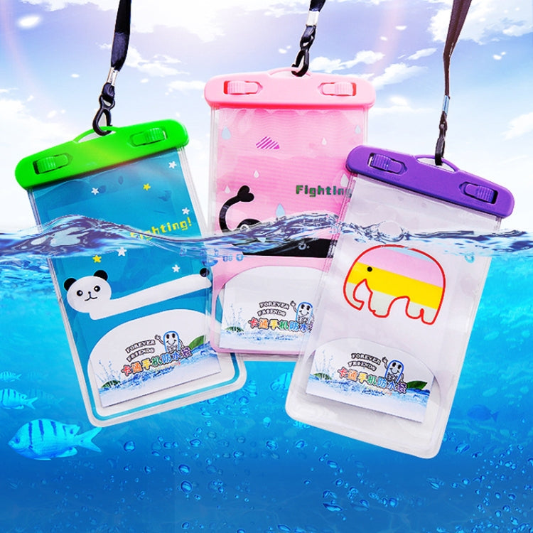 10 PCS Large Outdoor Photo Transparent Waterproof Cartoon Mobile Phone Bag, Style:Little Cat - Waterproof Bag by PMc TechLife | Online Shopping South Africa | PMc TechLife | Buy Now Pay Later Mobicred