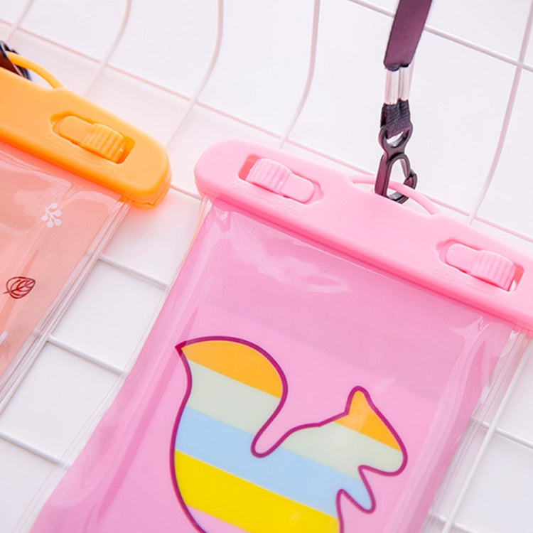 10 PCS Large Outdoor Photo Transparent Waterproof Cartoon Mobile Phone Bag, Style:Little Cat - Waterproof Bag by PMc TechLife | Online Shopping South Africa | PMc TechLife | Buy Now Pay Later Mobicred