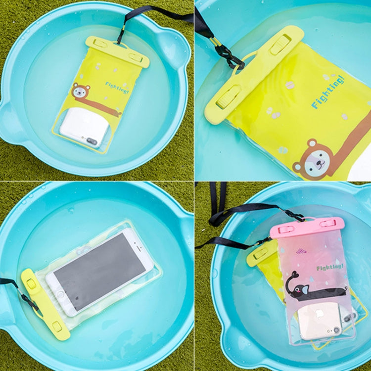 10 PCS Large Outdoor Photo Transparent Waterproof Cartoon Mobile Phone Bag, Style:Little Cat - Waterproof Bag by PMc TechLife | Online Shopping South Africa | PMc TechLife | Buy Now Pay Later Mobicred