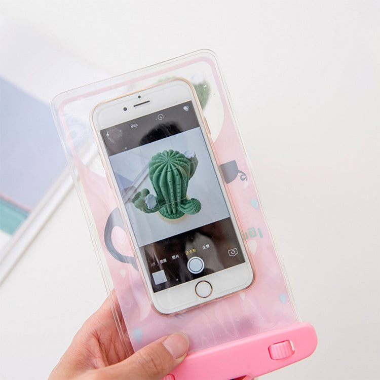 10 PCS Large Outdoor Photo Transparent Waterproof Cartoon Mobile Phone Bag, Style:Little Cat - Waterproof Bag by PMc TechLife | Online Shopping South Africa | PMc TechLife | Buy Now Pay Later Mobicred