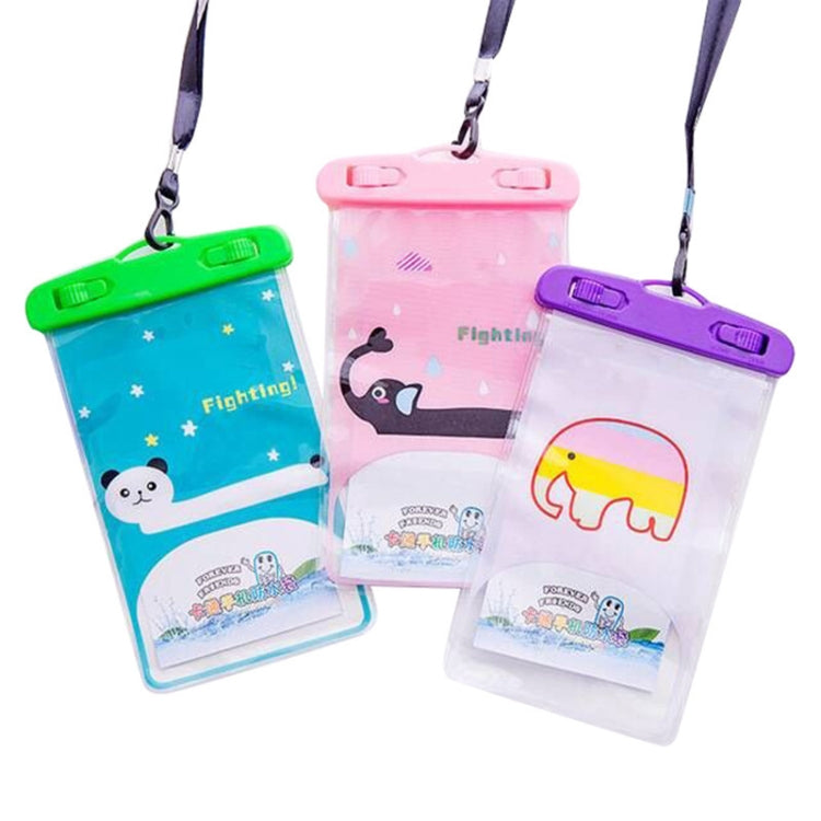 10 PCS Large Outdoor Photo Transparent Waterproof Cartoon Mobile Phone Bag, Style:Little Cat - Waterproof Bag by PMc TechLife | Online Shopping South Africa | PMc TechLife | Buy Now Pay Later Mobicred