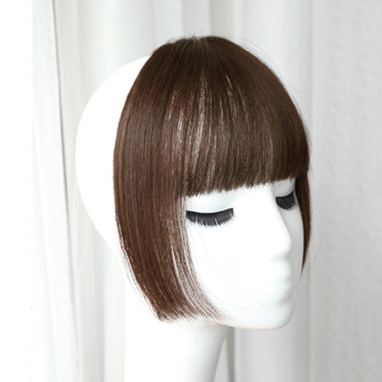 Women Fake Fringe Clip In Bangs Hair Extensions with High Temperature Synthetic Fiber(Light Brown) - free shipping - PMC TechLife - Order now!