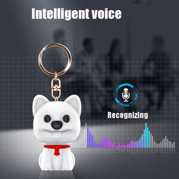 E300 Cute Pet High-Definition Noise Reduction Smart Voice Recorder MP3 Player, Capacity: 32GB(White) - Recording Pen by PMC Jewellery | Online Shopping South Africa | PMC Jewellery | Buy Now Pay Later Mobicred